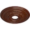 Ekena Millwork Orleans Medallion (Canopies up to 4 5/8"), 17 5/8"OD X 3 5/8"ID X 1 7/8"P, Burnished Mahogany CM17OLBMC - alternate 3